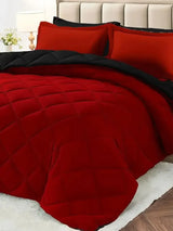 2-Piece Reversible All-Season Polyester Comforter Set - Omega Lifestyles