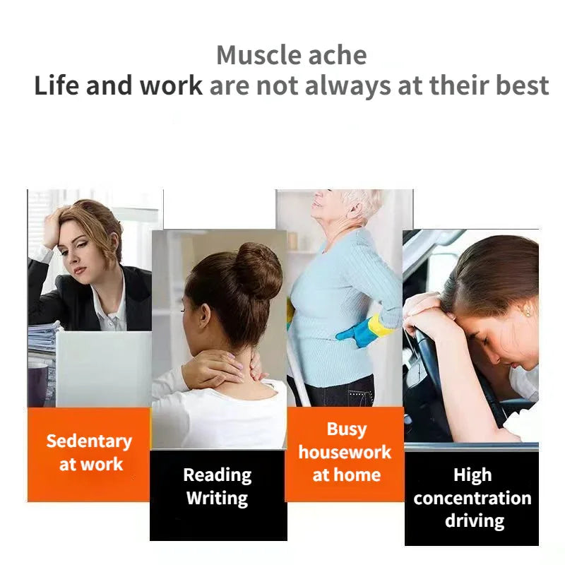 Ergonomic Cervical Neck Massage Pillow for Relaxation - Omega Lifestyles