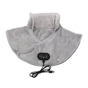 USB Heated Plush Neck And Shoulder Massage Pad - Omega Lifestyles