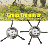 6-Inch Universal Steel Wire Grass Trimmer Replacement Head - Omega Lifestyles