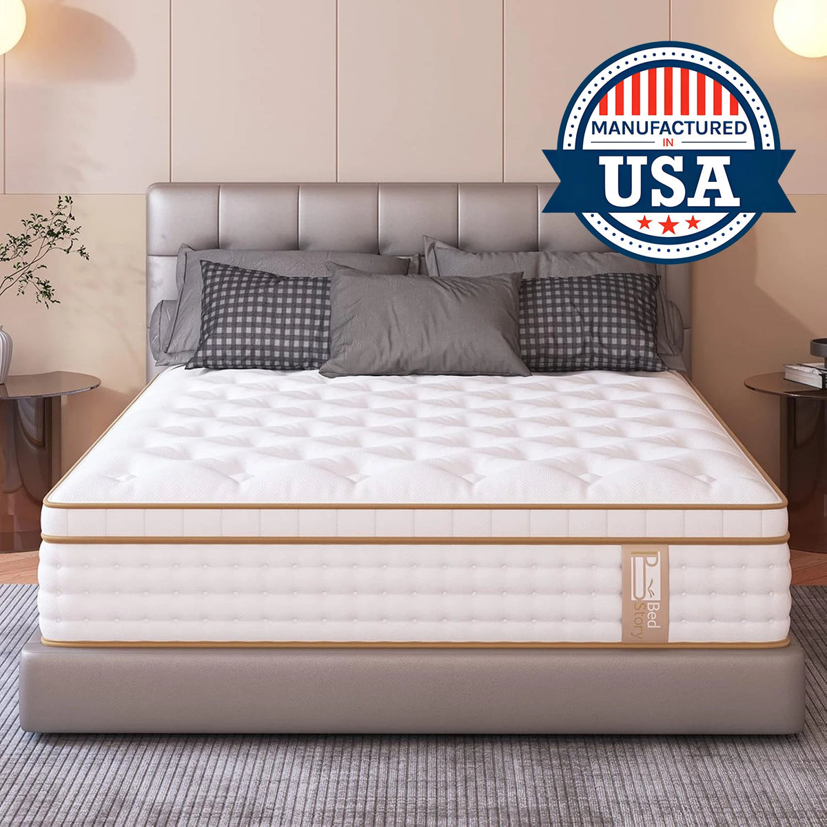 Medium Hybrid 14-Inch Gel-Infused Memory Foam Mattress