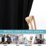 Noise Reduction Grommet Top Room Divider Curtain