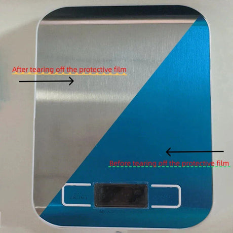 Digital Kitchen Scale Stainless Steel Panel With LED Display - Omega Lifestyles