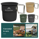 Lightweight 300ml Aluminum Alloy Foldable Camping Mug - Omega Lifestyles