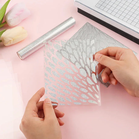 Set Of 50 Heat Resistant Clear Acetate Craft Sheets - Omega Lifestyles