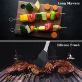 Heavy Duty 20PCS Stainless Steel Barbecue Grill Set
