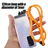 120cm Thick Adjustable Polyester Crossbody Phone Lanyard