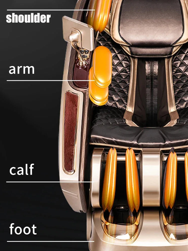 4D AI Voice Control Zero Gravity Massage Chair With Heating - Omega Lifestyles