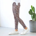 Girls Printed Cotton Polyester Stretch Leggings - Omega Lifestyles