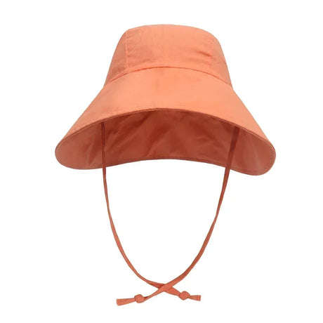 Cotton Linen Baby Kids Summer Sunhat With Wide Brim - Omega Lifestyles