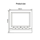 Programmable Smart Thermostat With Child Lock Backlit Display - Omega Lifestyles