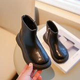 Children's Waterproof Leather Anti-Slippery Ankle Boots - Omega Lifestyles
