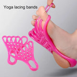 Pair of Breathable TPR Stretch Belt Foot Massage Strap - Omega Lifestyles