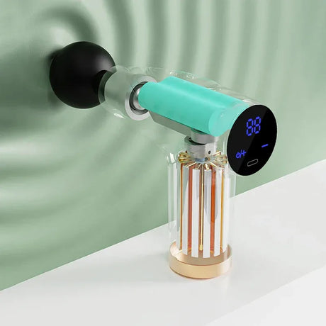 Mini 4-Head Portable Multi-Stage Muscle Massage Gun - Omega Lifestyles