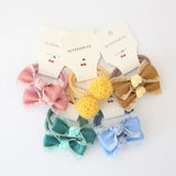 Set Of 10 Cute Elastic Hair Bands For Baby Girls - Omega Lifestyles