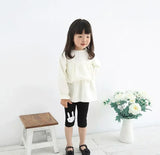 Girls Cartoon Rabbit Calf-Length Cotton Leggings - Omega Lifestyles