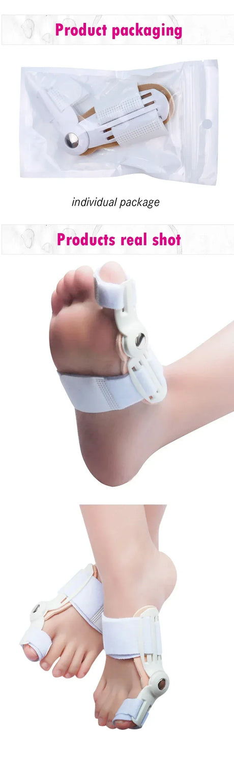 Pair Of Hallux Valgus Toe Bunion Corrector Splint - Omega Lifestyles