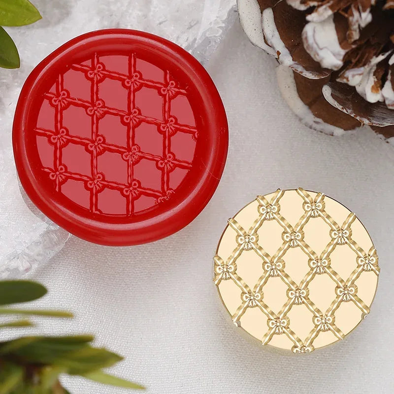 Brass Removable 3D Dragon Scale Wax Seal Stamp Head - Omega Lifestyles