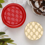 Brass Removable 3D Dragon Scale Wax Seal Stamp Head - Omega Lifestyles