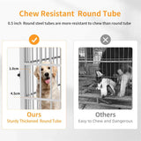 Multifunctional Wooden Dog Crate With Removable Tray - Omega Lifestyles