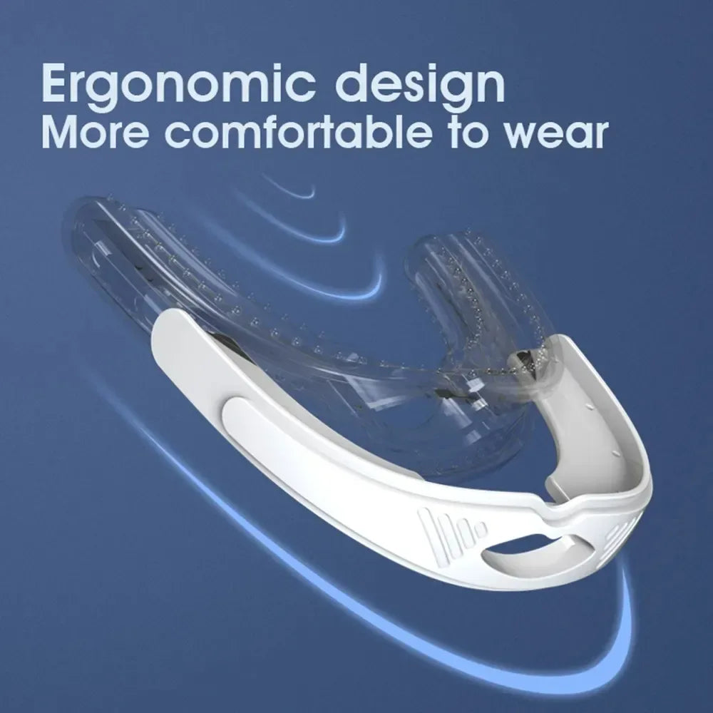 Ergonomic Food Grade Silicone Anti Snoring Mouthguard - Omega Lifestyles