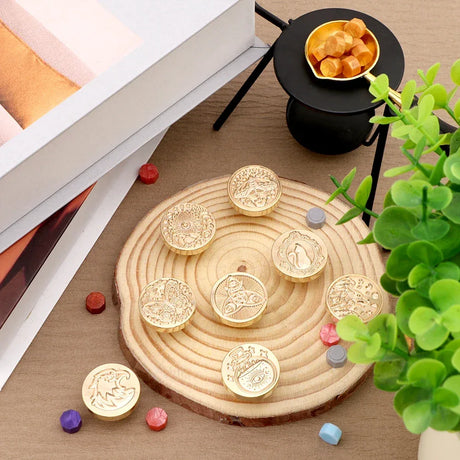 Brass Removable Head Wax Seal Stamp For Decoration - Omega Lifestyles