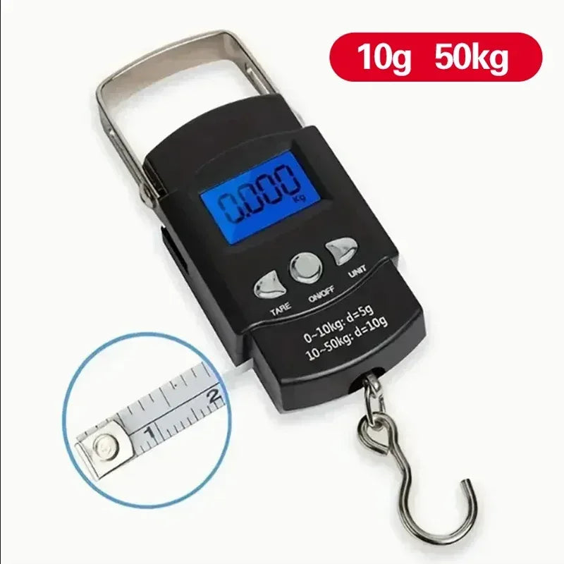 Portable Digital Hanging Scale With 50kg Capacity - Omega Lifestyles