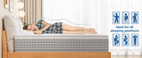 Medium 12-Inch Gel Memory Foam Pocket Spring Mattress