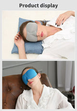 3D Contoured Memory Foam Light-Blocking Sleep Mask - Omega Lifestyles
