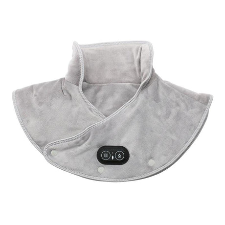Electric Heating Plush Neck Shoulder Wrap With Vibration - Omega Lifestyles