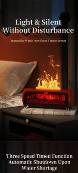 Fireplace Ultrasonic Essential Oil Aroma Diffuser Humidifier - Omega Lifestyles