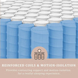 Medium 12-Inch Hybrid Gel Memory Foam Mattress