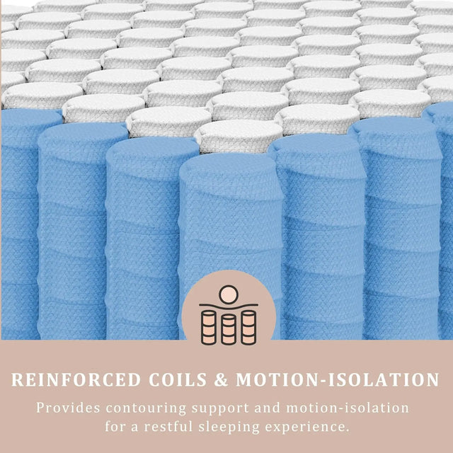 Medium 12-Inch Hybrid Gel Memory Foam Mattress