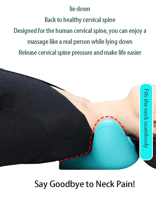 Ergonomic Neck Massage Pillow For Pain Relief - Omega Lifestyles