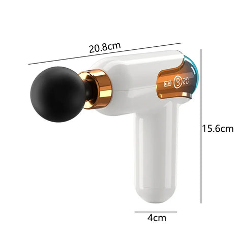 LCD Intelligent Frequency Control Mini Portable USB Massage Gun - Omega Lifestyles
