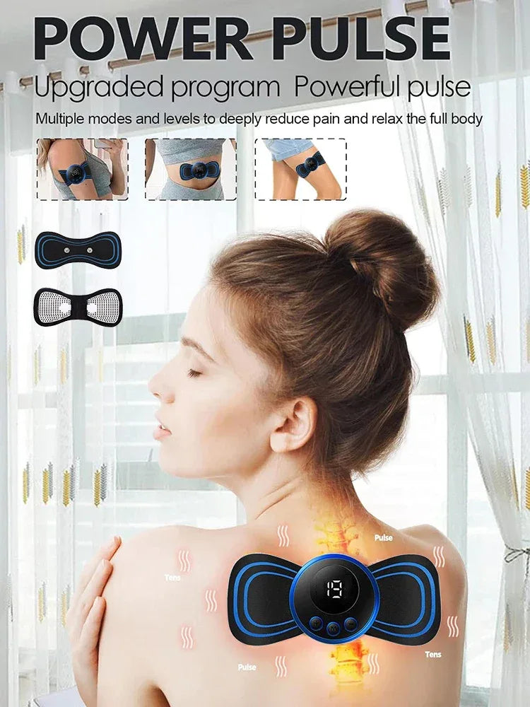 Electronic Pulse Mini Cervical Back Massage Patch - Omega Lifestyles