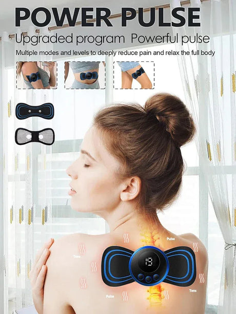 Electronic Pulse Mini Cervical Back Massage Patch - Omega Lifestyles