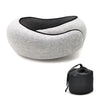 Memory Foam Travel Neck Pillow Adjustable U-Shape Support - Omega Lifestyles