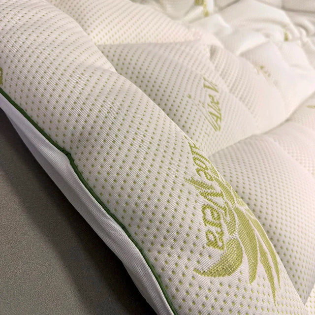 Ultra Soft Bamboo Quilted Mattress Topper Twin-39x75inch - Omega Lifestyles