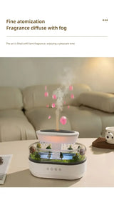 Ultrasonic Aromatherapy Diffuser With Colorful Nightlight - Omega Lifestyles