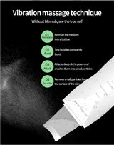 Deep Vibrate Ultrasonic Facial Skin Scrubber Cleaner - Omega Lifestyles