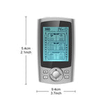 Digital Dual Channel TENS Unit EMS Muscle Stimulator Therapy - Omega Lifestyles