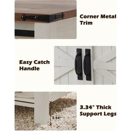 Farmhouse Lift-Top Coffee Table - Omega Lifestyles