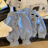 2-Piece Kids Thick Fleece Hooded Sweatshirt Pants Set - Omega Lifestyles