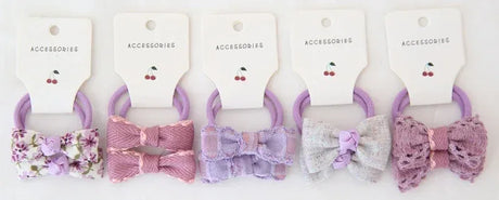 Set Of 10 Cute Elastic Hair Bands For Baby Girls - Omega Lifestyles