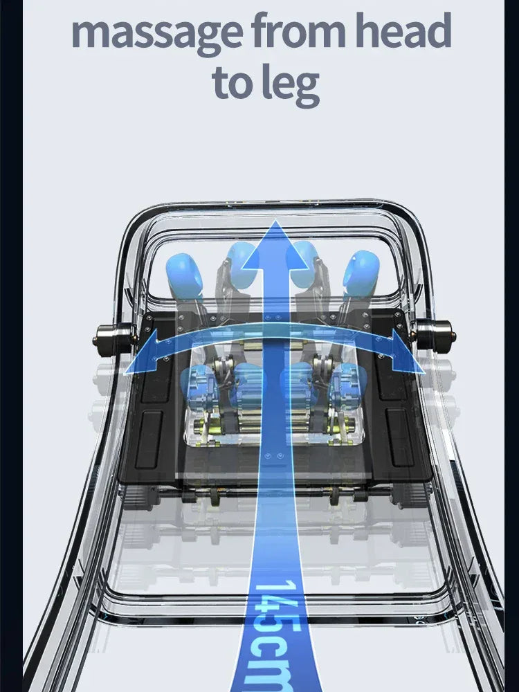 4D AI Voice Control Zero Gravity Massage Chair With Heating - Omega Lifestyles