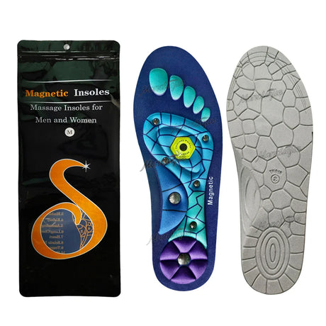 Orthopedic Magnetic Technology Shock-Absorbing Massage Insoles - Omega Lifestyles