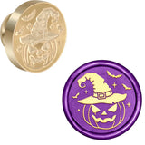 Brass Wax Seal Stamp With Removable Wooden Handle - Omega Lifestyles