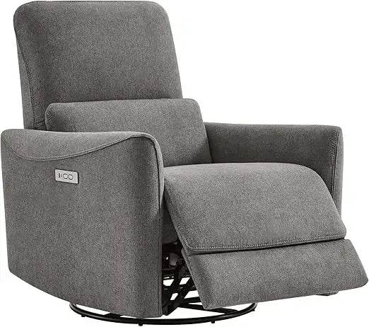 Power Recliner Swivel Glider Chair with Lumbar Support - Omega Lifestyles