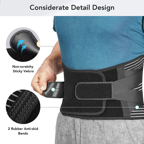 Adjustable Breathable Orthopedic Back Lumbar Support Belt - Omega Lifestyles